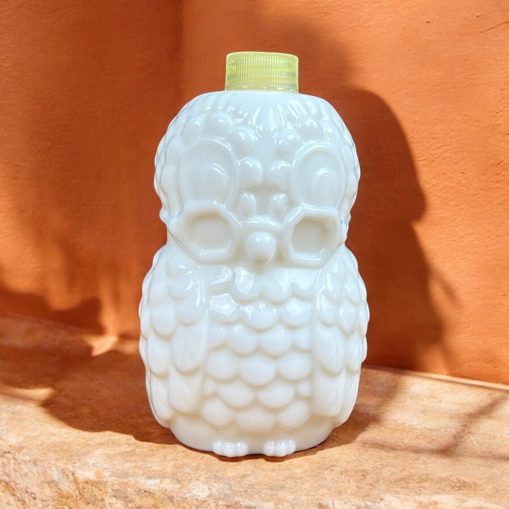 Vintage‎ Avon Owl Cologne Bottle Sweet Honesty Cologne 4 Oz Empty
